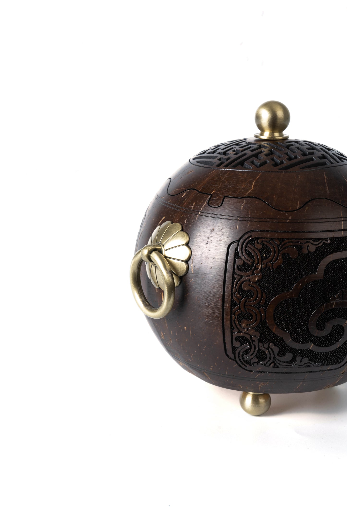 Coconut Shell Incense Burner - Orient Occultism