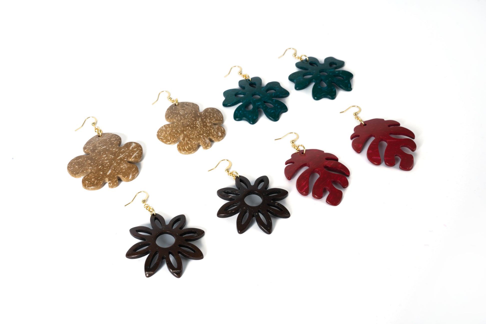 Coconut Shell Earrings - Orient Occultism